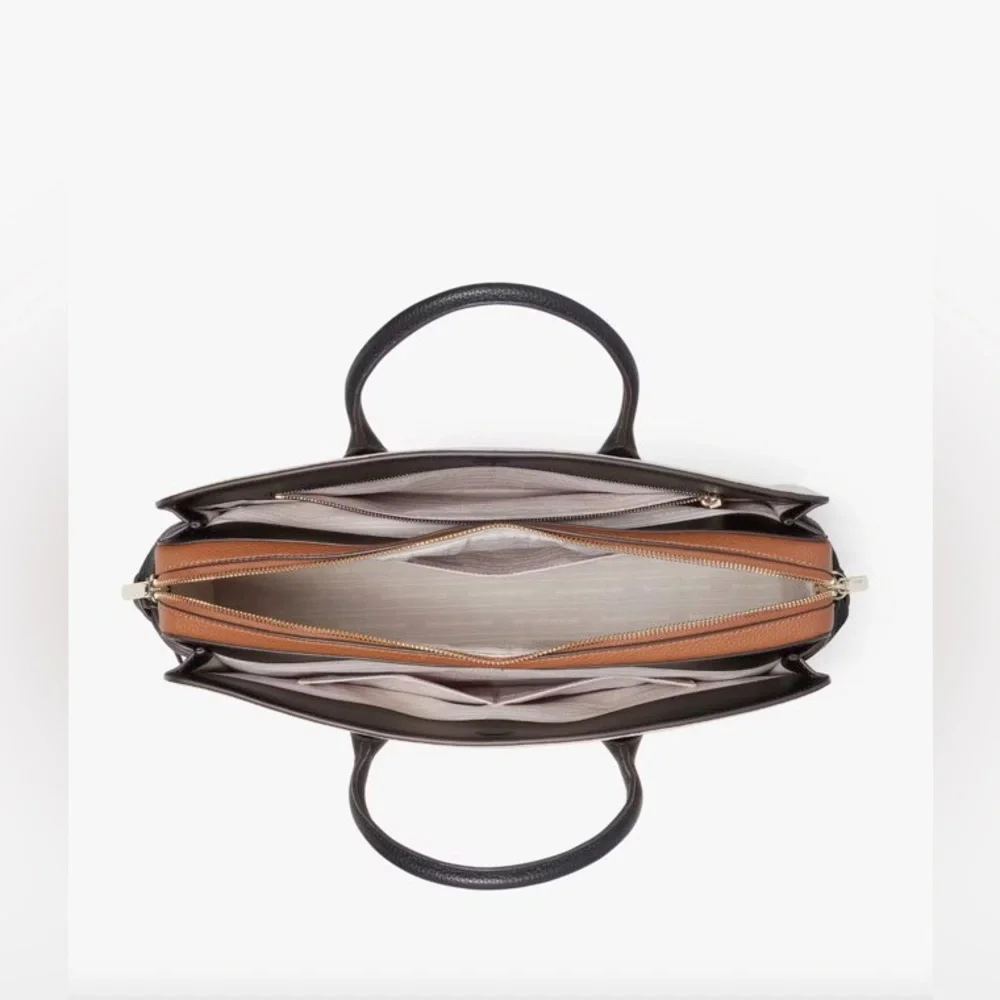 kate spade structured leather